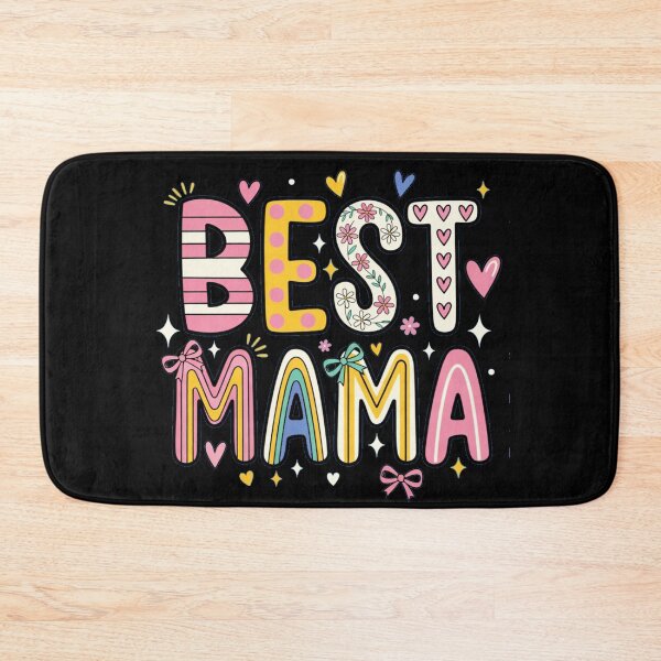 Item preview, Best Mama Floral Graphic designed and sold by Syrupulse.