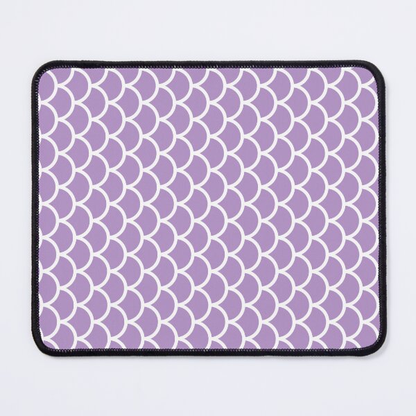 Item preview, Purple And White Fish Scales Pattern designed and sold by pattern-archive.