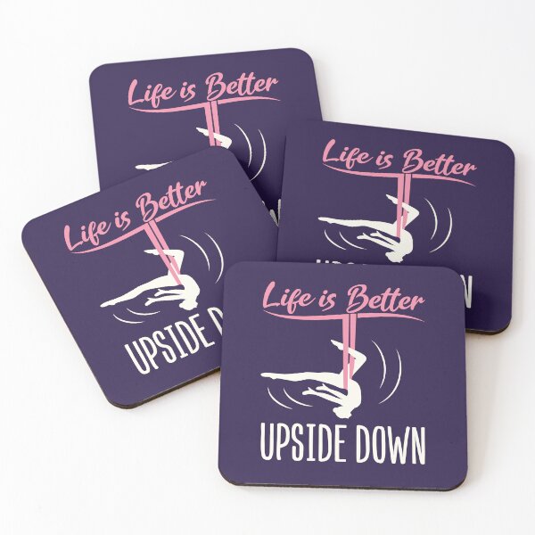 Item preview, Aerial Yoga Life Is Better Upside  Down designed and sold by jaygo.