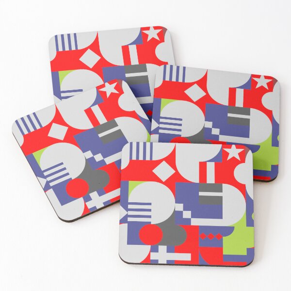 Item preview, Abstract Retro Mosaic Pattern designed and sold by EduIllustrates.
