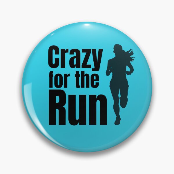 Item preview, Crazy for the Run – Minimalist Running Design designed and sold by Waldero.