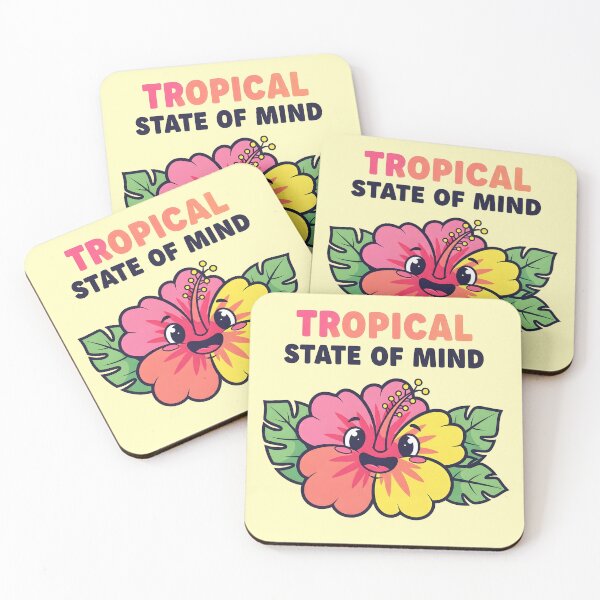 Item preview, Tropical State of Mind – Cute Summer Flower Design designed and sold by Sea Gem.