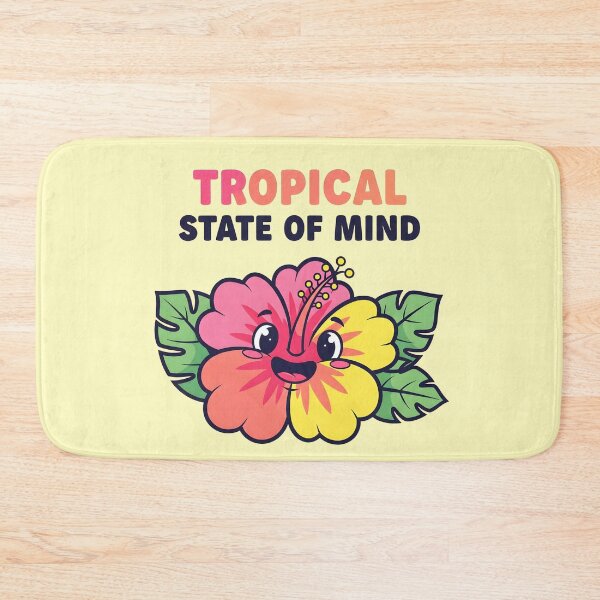 Item preview, Tropical State of Mind – Cute Summer Flower Design designed and sold by Sea Gem.