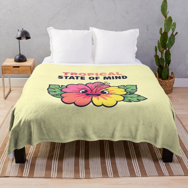 Item preview, Tropical State of Mind – Cute Summer Flower Design designed and sold by Sea Gem.