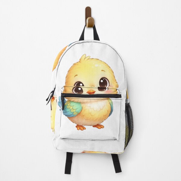 Item preview, Cute Cartoon Baby Bird in Whimsical Garden designed and sold by lmsendalfer.