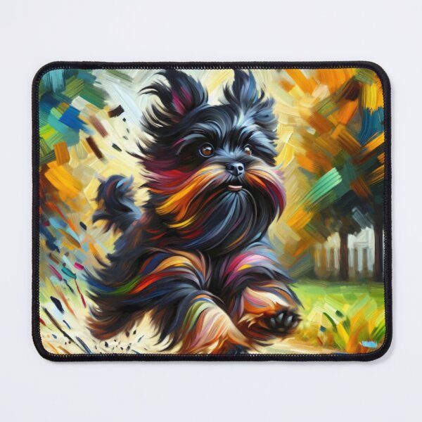 Item preview, Belge Affenpinscher Acrylic Art Monkey Dog Portrait designed and sold by Puppy Puzzles Plus.