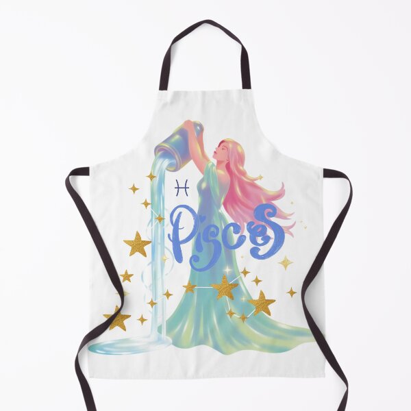 Item preview, Pisces Zodiac Goddess Magical Aesthetic Constellation Art designed and sold by crystalar95.