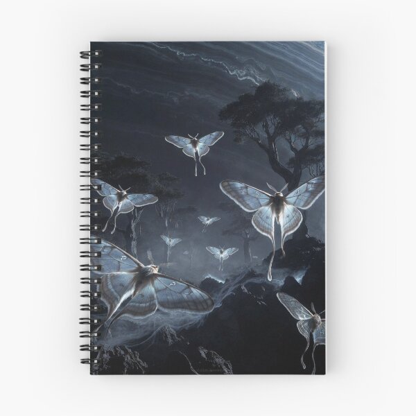 Item preview, Glowing Nocturnal Moths | Ethereal Fantasy Sky Swarm designed and sold by Joammiyon.