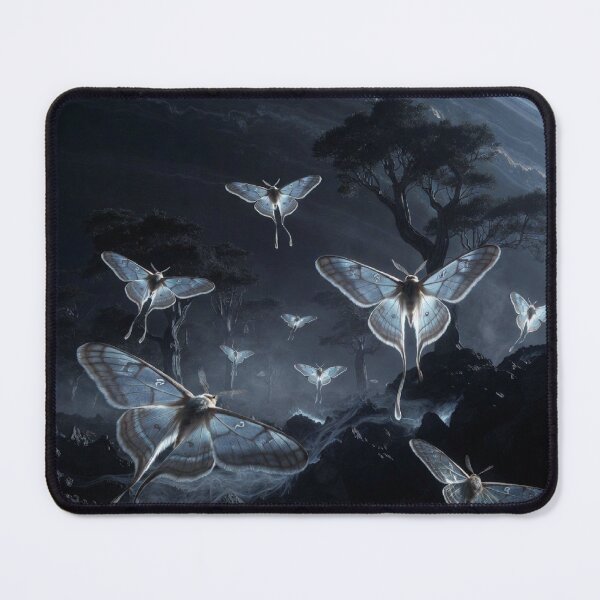 Item preview, Glowing Nocturnal Moths | Ethereal Fantasy Sky Swarm designed and sold by Joammiyon.