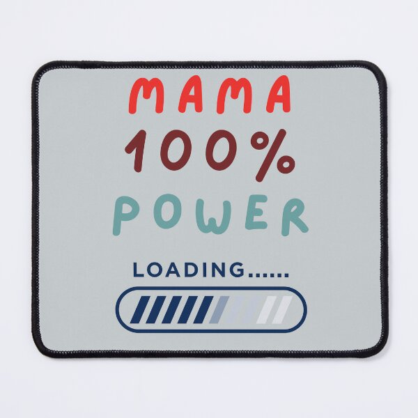 Item preview, MAMA 100% POWER - Tech & IT Mother's Day Gifts designed and sold by JurateArt-DK.