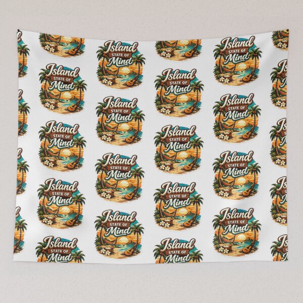 Item preview, Island State of Minid designed and sold by ParrotHeadSwag.