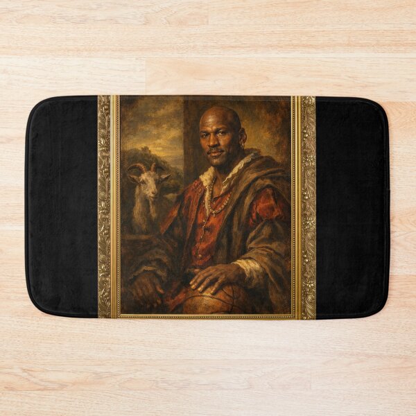 Item preview, Michael Jordan Goat Painting  designed and sold by voxvizion.