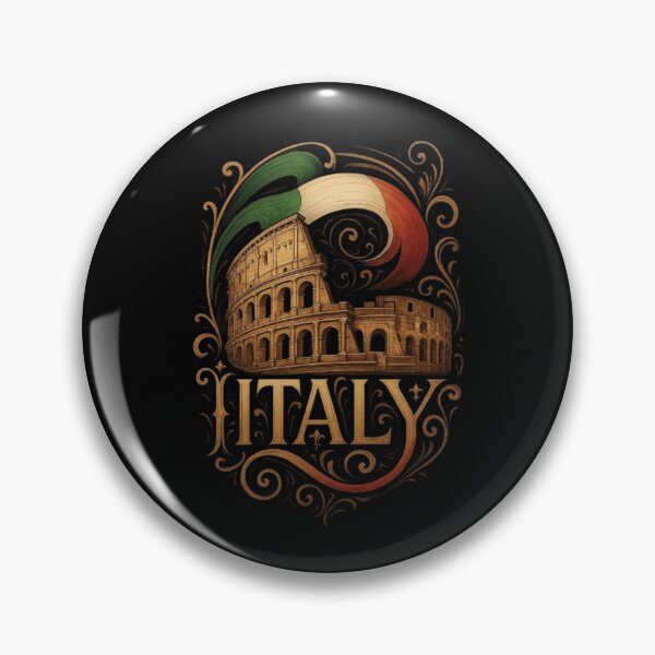 Item preview, Italy Italian Flag Design, Italy Pride Shirt, Italian Tricolor Flag, Rome Italy, Italian Culture, Heritage and Travel Graphic, National Identity Artwork designed and sold by Typologystudios.