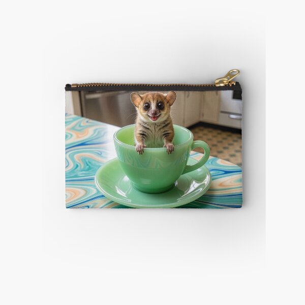 Item preview, Madame Berthe's Mouse Lemur in Tea Cup designed and sold by Tridentulus.