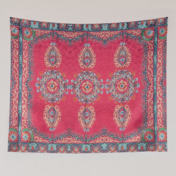 Item preview, Vintage Crimson Arabesque designed and sold by SpaceBazaar.