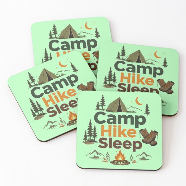Item preview, Camp, Hike, Sleep designed and sold by jmatix.