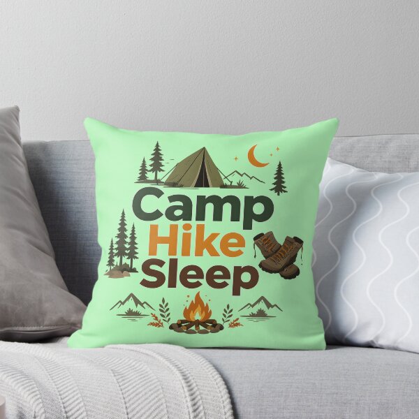 Item preview, Camp, Hike, Sleep designed and sold by jmatix.