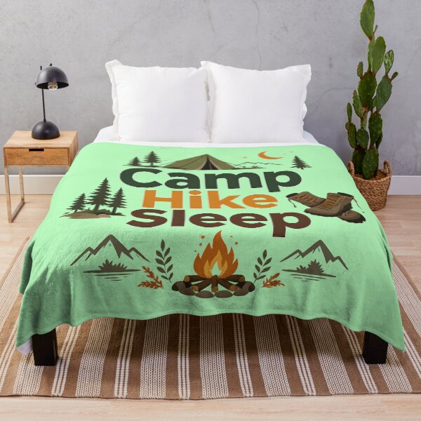 Item preview, Camp, Hike, Sleep designed and sold by jmatix.