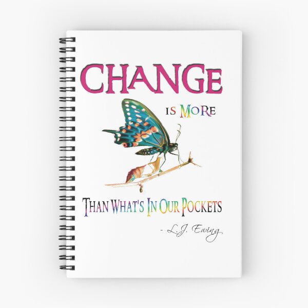 Item preview, Change is More than what's in our Pockets designed and sold by JamJamm64.
