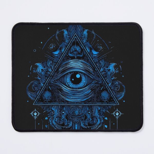 Item preview, Celestial Void Eye: High-Vibration Geometric Totem designed and sold by SepboiStudioMerch.