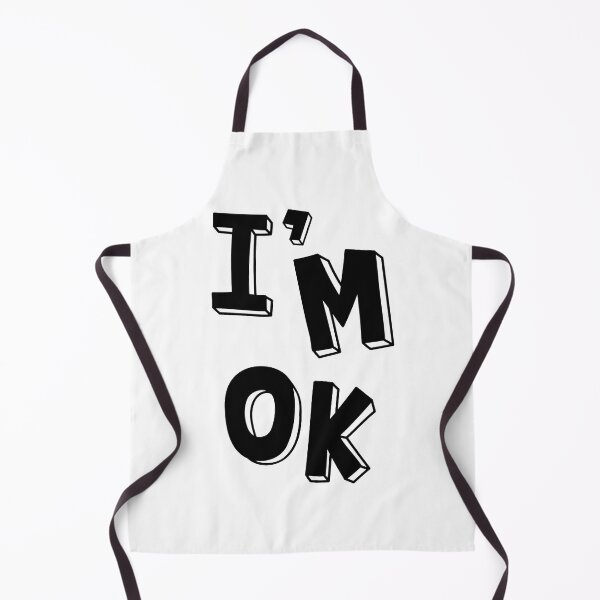 Item preview, I’m OK Typography designed and sold by DesignDriftArt.