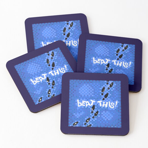 Item preview, Beat This Blue Mosaic designed and sold by Normbot2000.