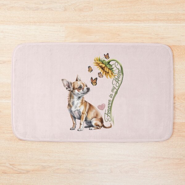 Item preview, Chihuahua Mom Gift Forever in My Heart Sunflower Memorial Design designed and sold by tamdevo1.