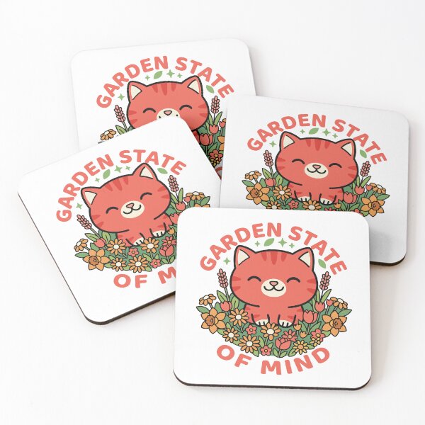 Item preview, Garden State of Mind Cat Shirt, Cute Gardening Cat T-Shirt, Floral Spring Cat Lover Gift designed and sold by Ameerh Workshop .