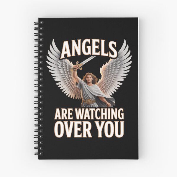 Item preview, Angels Are Watching Over You Christian Warrior Angel Design | Faith Protection designed and sold by EvolusionPro.
