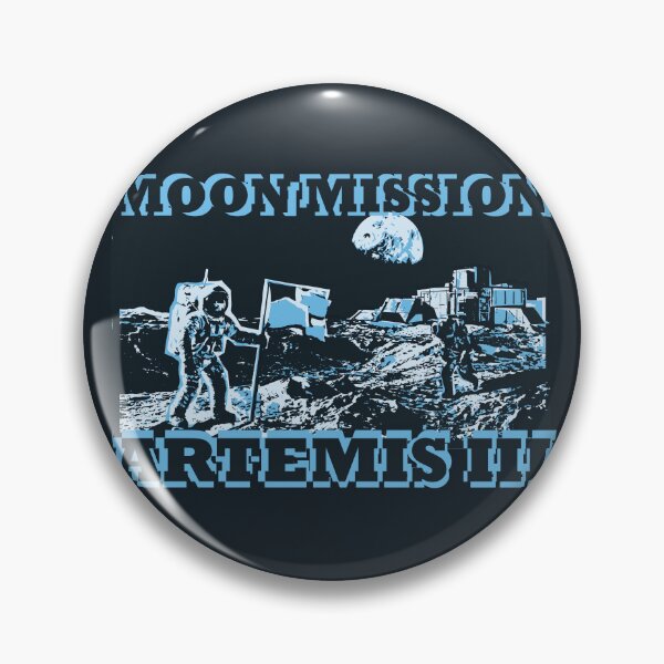 Item preview, Artemis III 001 Moon Mission Vintage Space Exploration Artemis 3 designed and sold by KiwiRider.