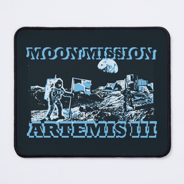Item preview, Artemis III 001 Moon Mission Vintage Space Exploration Artemis 3 designed and sold by KiwiRider.