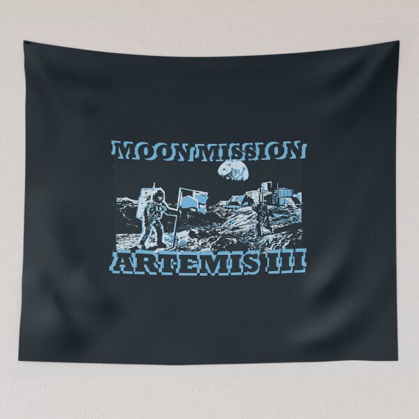 Item preview, Artemis III 001 Moon Mission Vintage Space Exploration Artemis 3 designed and sold by KiwiRider.