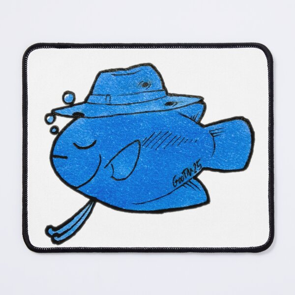Item preview, Gourami in a Hat designed and sold by GooTheMighty.
