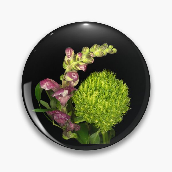 Item preview, Snapdragon & Green Trick Dianthus: A Botanical Duet designed and sold by Susarellis.