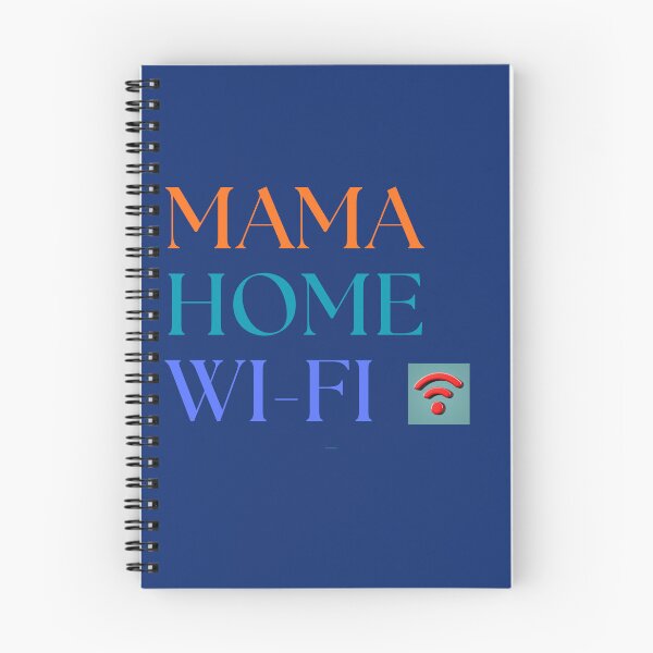 Item preview, MAMA HOME WI-FI - Tech & IT Mother's Day Gifts designed and sold by JurateArt-DK.
