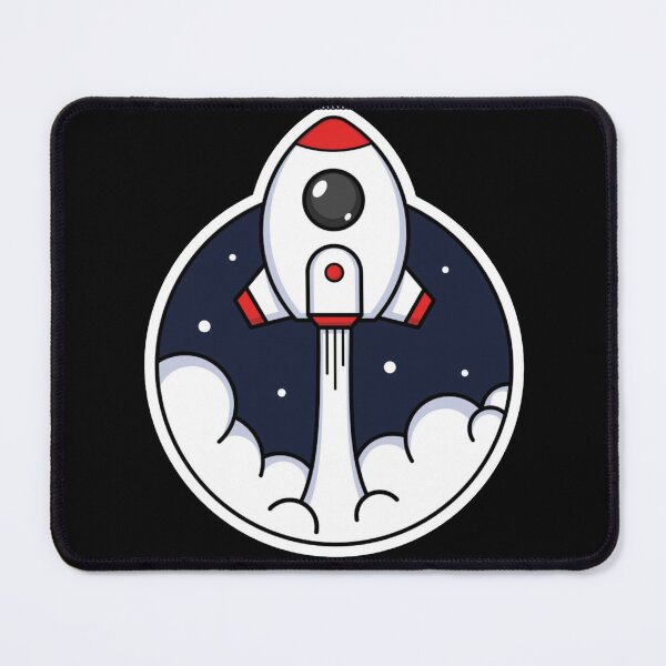 Item preview, Midnight Rocket Launch in the Stars designed and sold by NovaX.