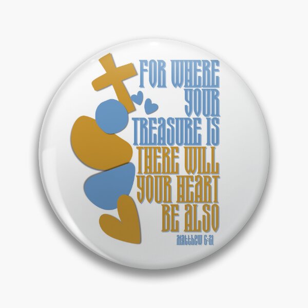 Item preview, Where Your Treasure Is designed and sold by Romans 12 Designs.
