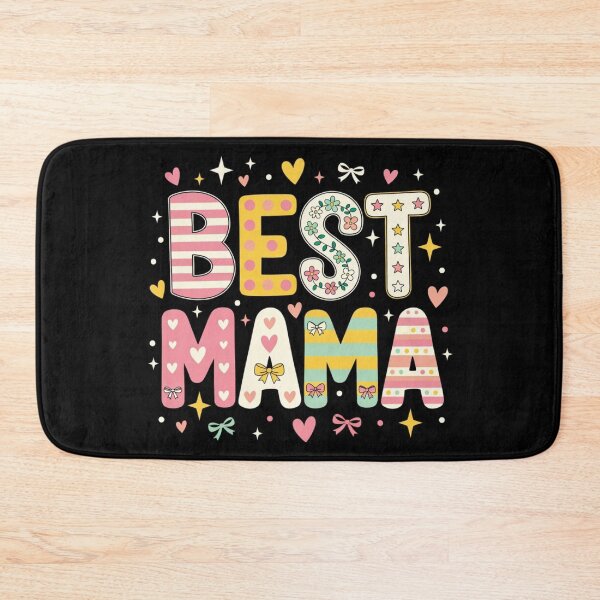 Item preview, Best Mama Floral Graphic designed and sold by Syrupulse.