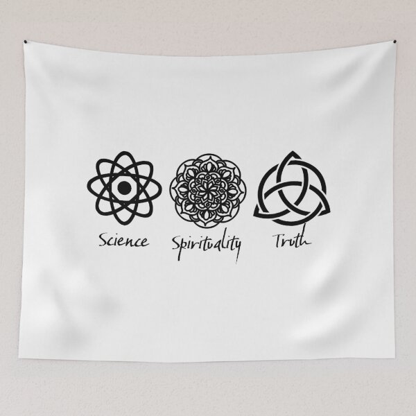 Item preview, Science - Spirituality - Truth (black) designed and sold by The Power We Crave.