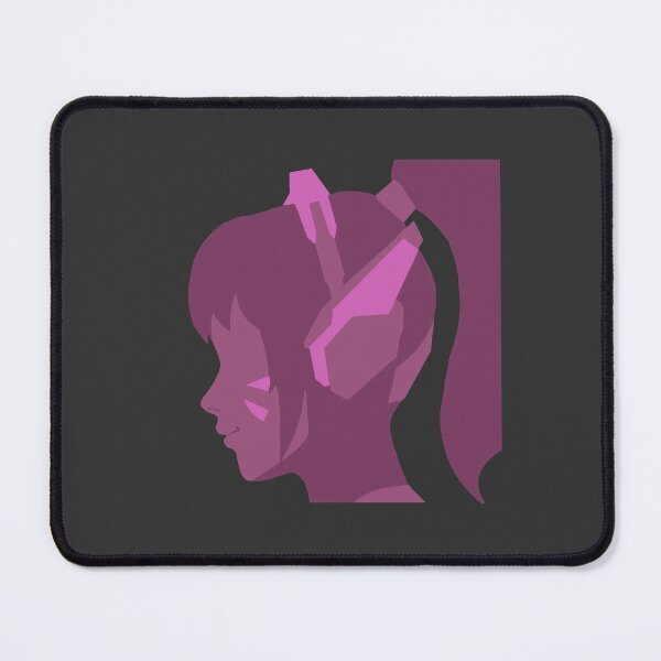 Item preview, Overwatch D.Va Silhouette Icon designed and sold by hallecakes.