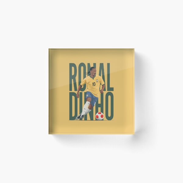 Item preview, Ronaldinho Gaucho in action Minimalist Graphic designed and sold by blackdogshop.