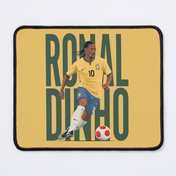 Item preview, Ronaldinho Gaucho in action Minimalist Graphic designed and sold by blackdogshop.