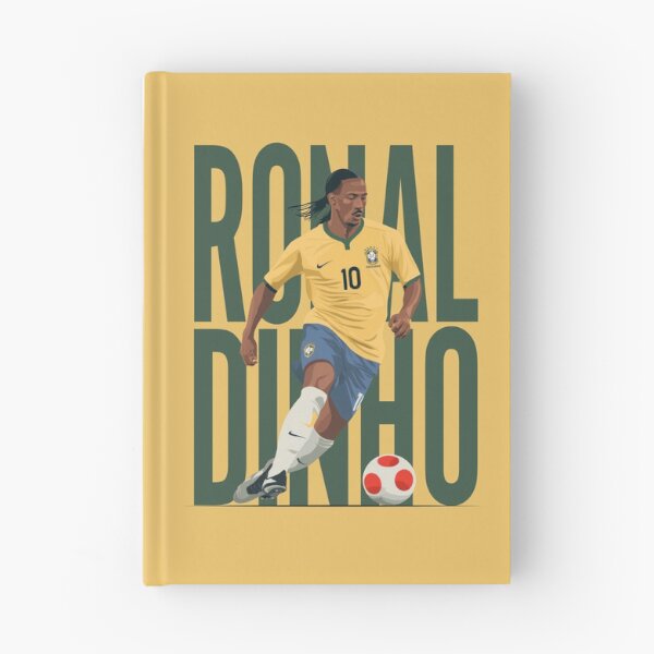 Artikelvorschau, Ronaldinho Gaucho in Aktion Minimalistische Grafik entworfen und verkauft von blackdogshop.