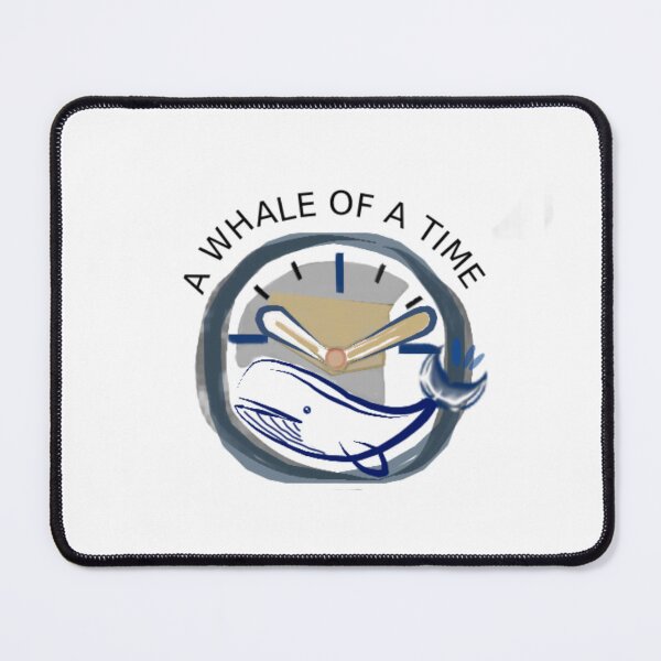 Item preview, A Whale of a Time – Minimalist Whale & Clock Pun Design Logo designed and sold by ChiaraPagani.