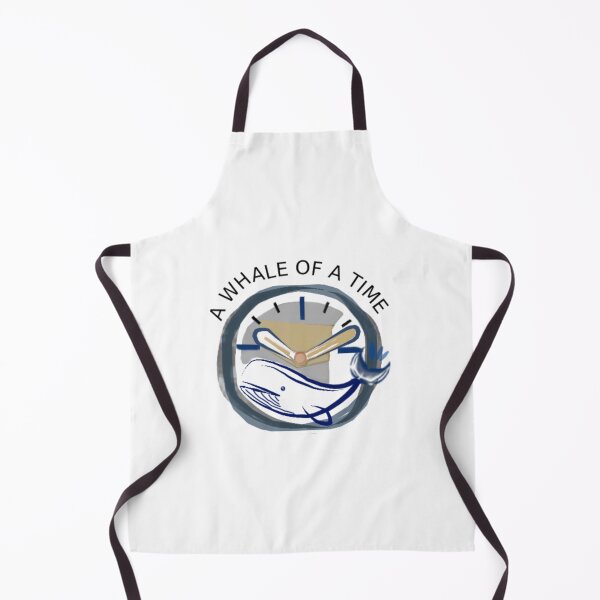 Item preview, A Whale of a Time – Minimalist Whale & Clock Pun Design Logo designed and sold by ChiaraPagani.