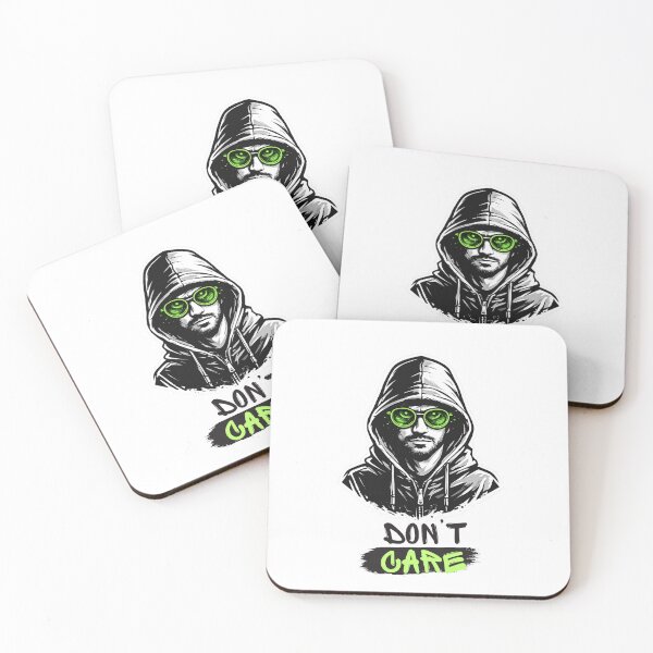 Item preview, Don’t Care – Gamer Attitude Streetwear Design designed and sold by Pixel & Print.