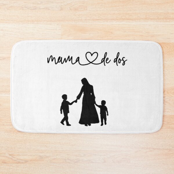 Item preview, Mother of Two Children Minimalist Silhouette One Line Art designed and sold by RadycalHaven.