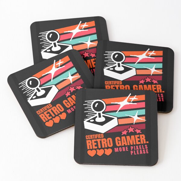 Item preview, Certified Retro Gamer More Pixels Please Arcade designed and sold by Tsugraf Designs.