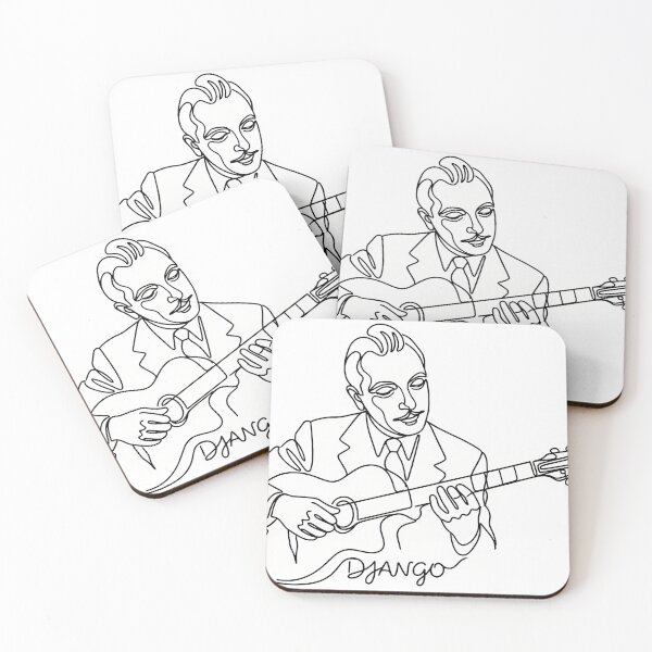 Item preview, Django Reinhardt Drawing designed and sold by HODLapparel.