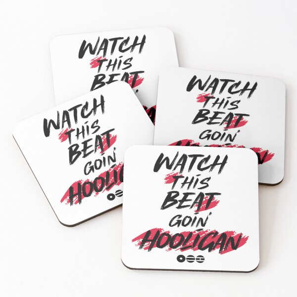 Item preview, Watch this beat goin Hooligan Lettering Design designed and sold by Khotekmei.